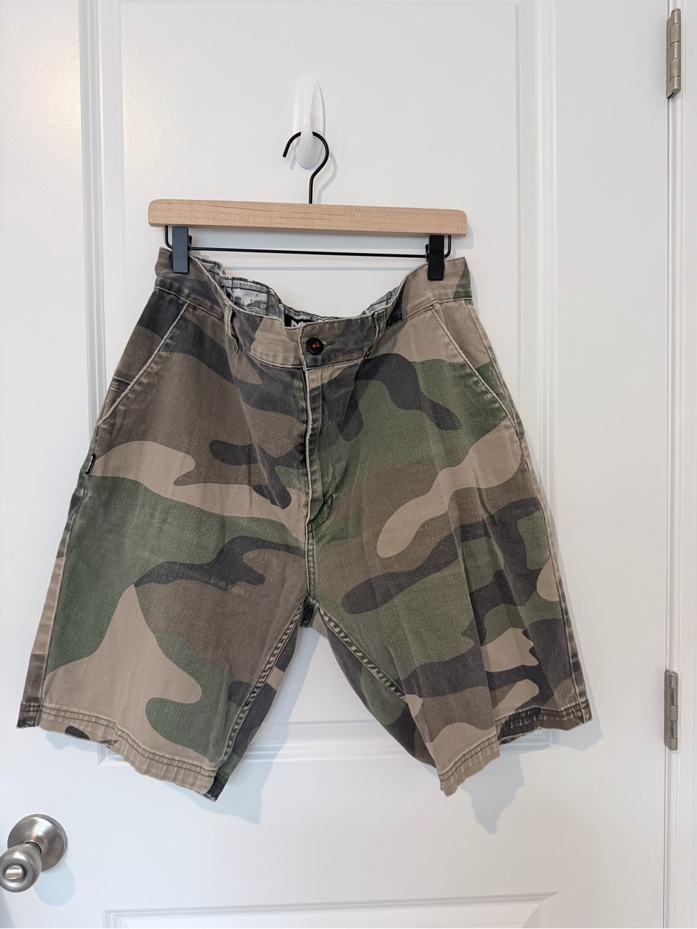DGK Men's Camo Cargo Shorts - Green, Brown, Tan